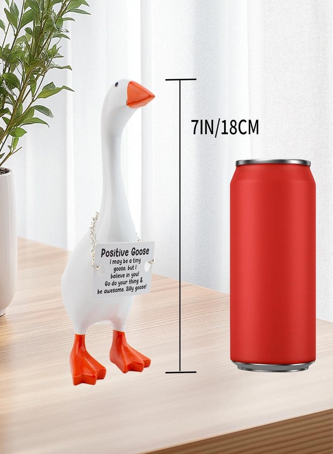 OOXYG Desk Goose Magnetic Goose Key Holder Cute House Warming Gifts New Home Christmas Table Decorations Office Decor for Women Desktop Goose 7 inch Gifts for Women - Image 5